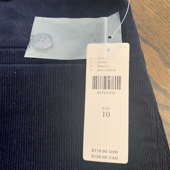 Anthropologie Navy small cord - Picture 2 of 4